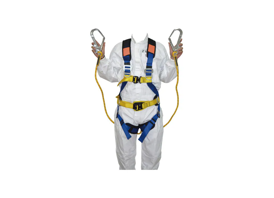NBS7F5W+NBS7ABH1 Five-Point Full Body Harness Set Fall Protection