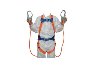 NBS7Z5YJT Reinforced Five-Point Full Body Safety Harness Fall Protection