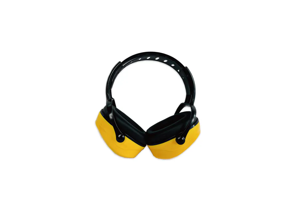 NBS3212 Basic Neckband Safety Earmuffs Orange Hearing Protection