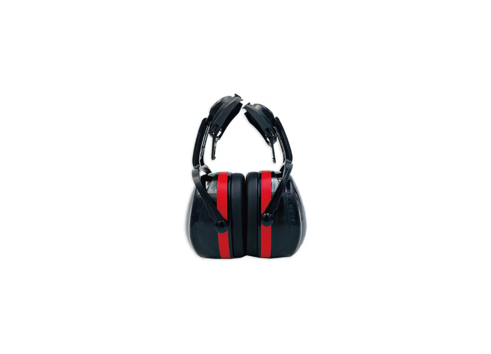 NBS32E10 Insulated Helmet Mounted Safety Earmuffs Black Hearing Protection