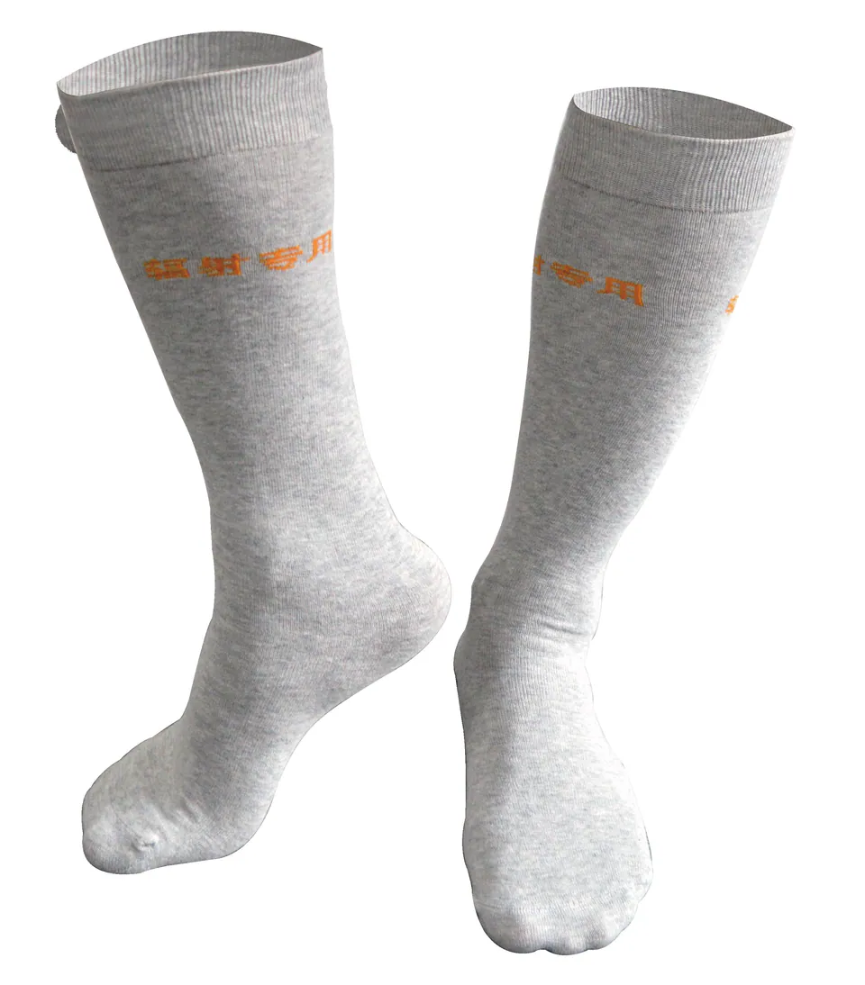 NBSHW01 Radiation Control Area Cotton Socks Radiation Control Area Supplies