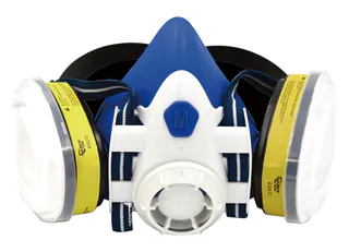 8202 Liquid Silicone Dual Cartridge Half Face Respirator