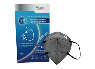 NBS9515CP KP95 Folding Earloop without Valve Mask for Acid Gas Odor Reduction