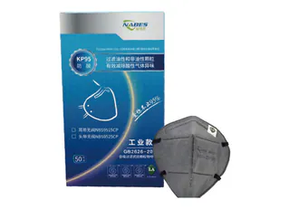 NBS9525CP KP95 Folding Headband without Valve Mask for Acid Gas Odor Reduction