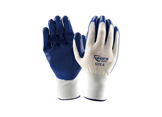NBS5Y400PC 10 Gauge 400g Polyester-Cotton Work Gloves Safety Gloves