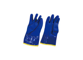 NBS5Y750PC 7 Gauge 750g Natural White Polyester-Cotton Work Gloves Safety Gloves